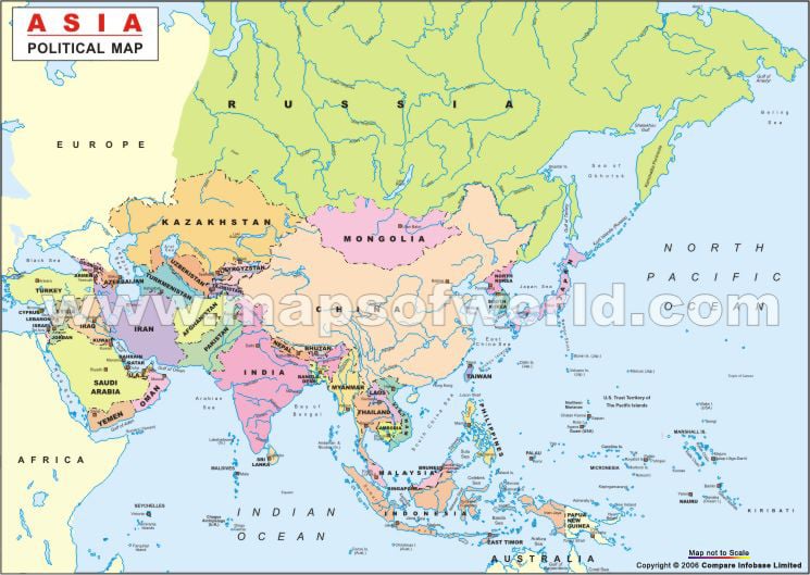 world map europe · where is asia