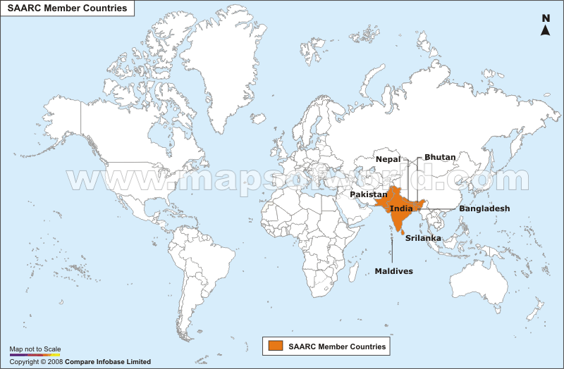 SAARC Member countries