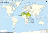 World Arab League Countries