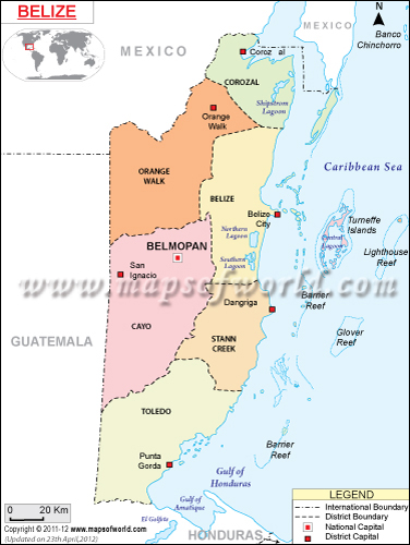 Download Belize Map