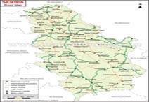Serbia Road Map