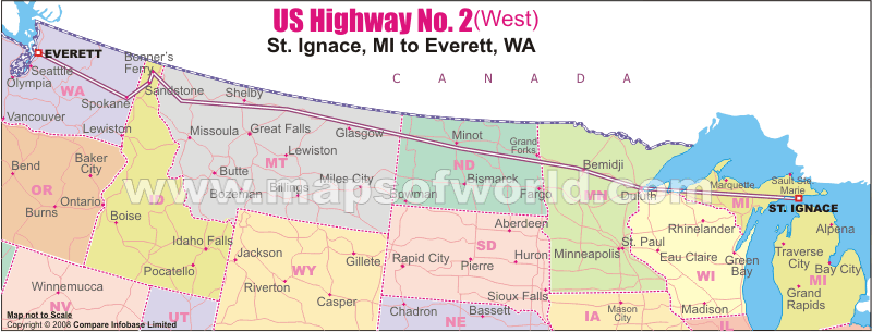 Us Hwy Map