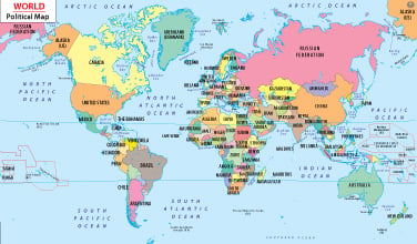 Map Of The World Countries