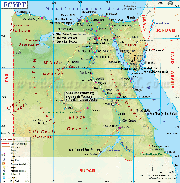 Egypt  Map