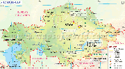 Kazakhstan  Map