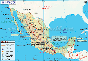 Mexico  Map