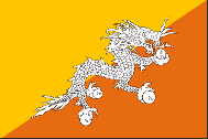 Bhutan  Flag