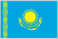 Kazakhstan  Flag