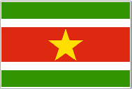 Suriname  Flag