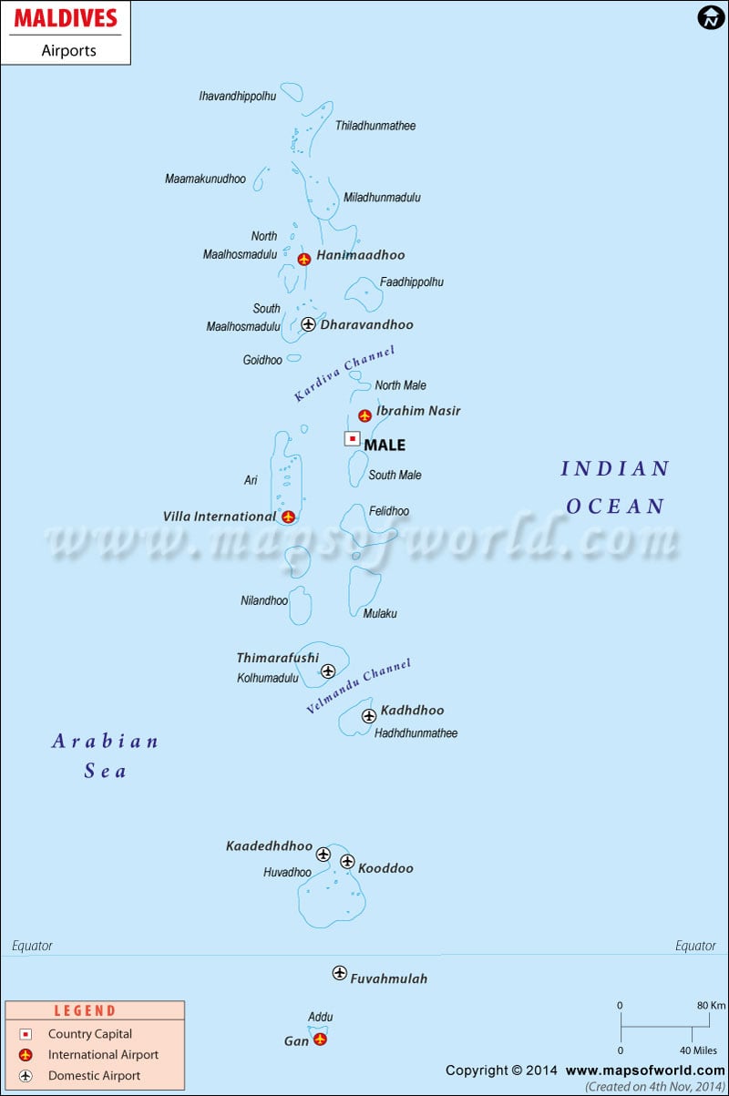 Maldives airport code