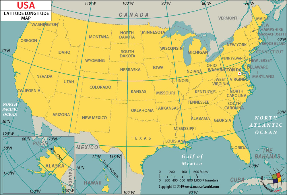 map of america with latitude and longitude Usa Latitude And Longitude Map Download Free map of america with latitude and longitude