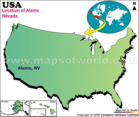 Where is Alamo Located in Nevada, USA