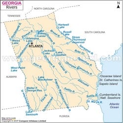 Rivers of Georgia