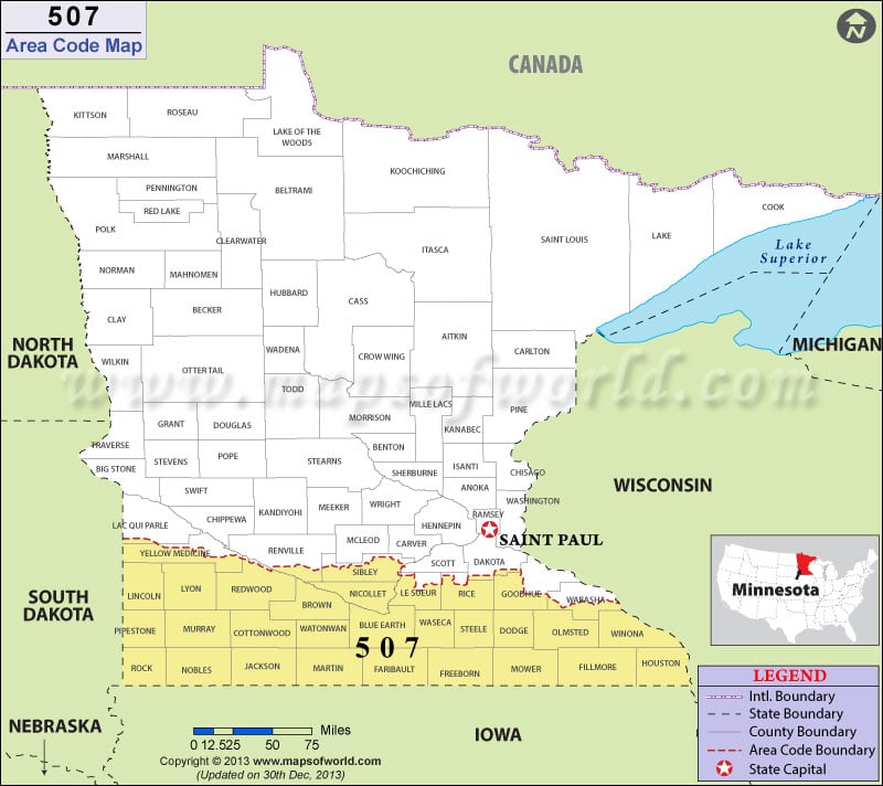 List of Minnesota area codes - Wikipedia