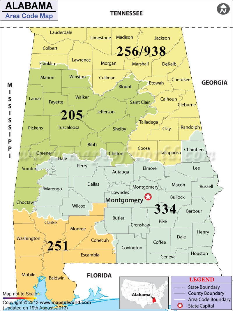 Area Code Map Alabama Morgan County Area Code, Alabama | Morgan County Area Code Map