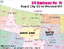 US Highway Map 16