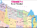 US Highway Map West 2