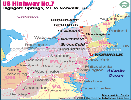 US Highway Map 7