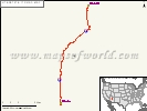 US Interstate 17 Map