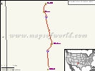 US Interstate 27 Map 