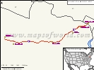 US Interstate 66 Map