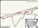 US Interstate 68 Map 