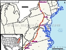 US Interstate 81 Map