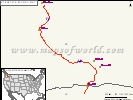 US Interstate 82 Map