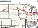 US Interstate 94 Map