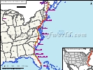 US Interstate 95 Map