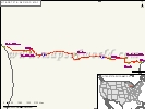US Interstate 96 Map