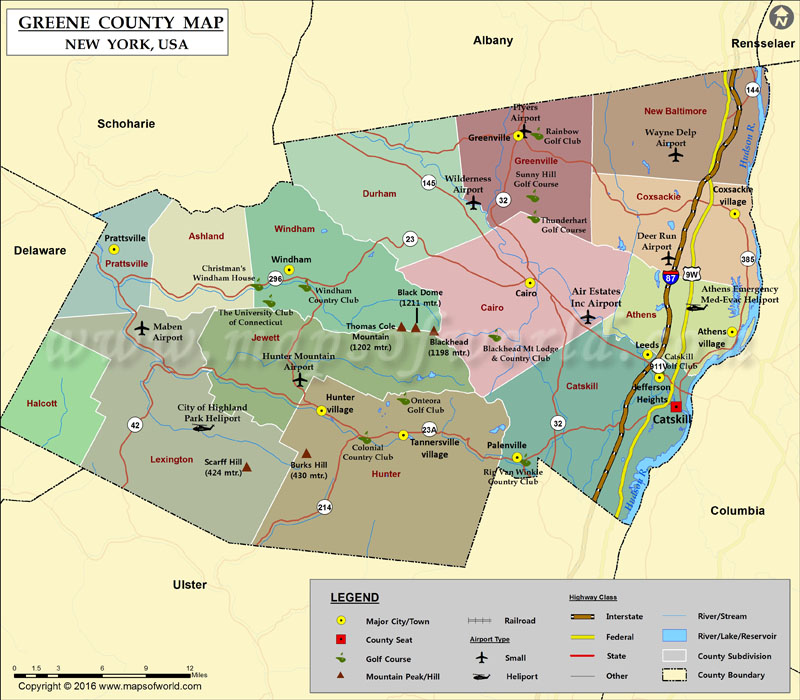 Greene County Ny Gis Map Greene County Map – Usa States