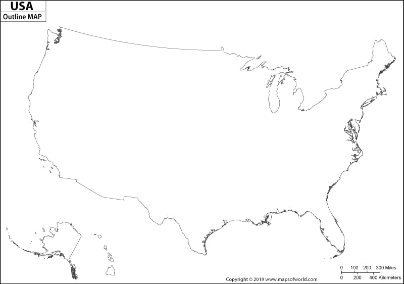 blank map of the united states of america Blank Map Of Usa Us Blank Map Usa Outline Map blank map of the united states of america