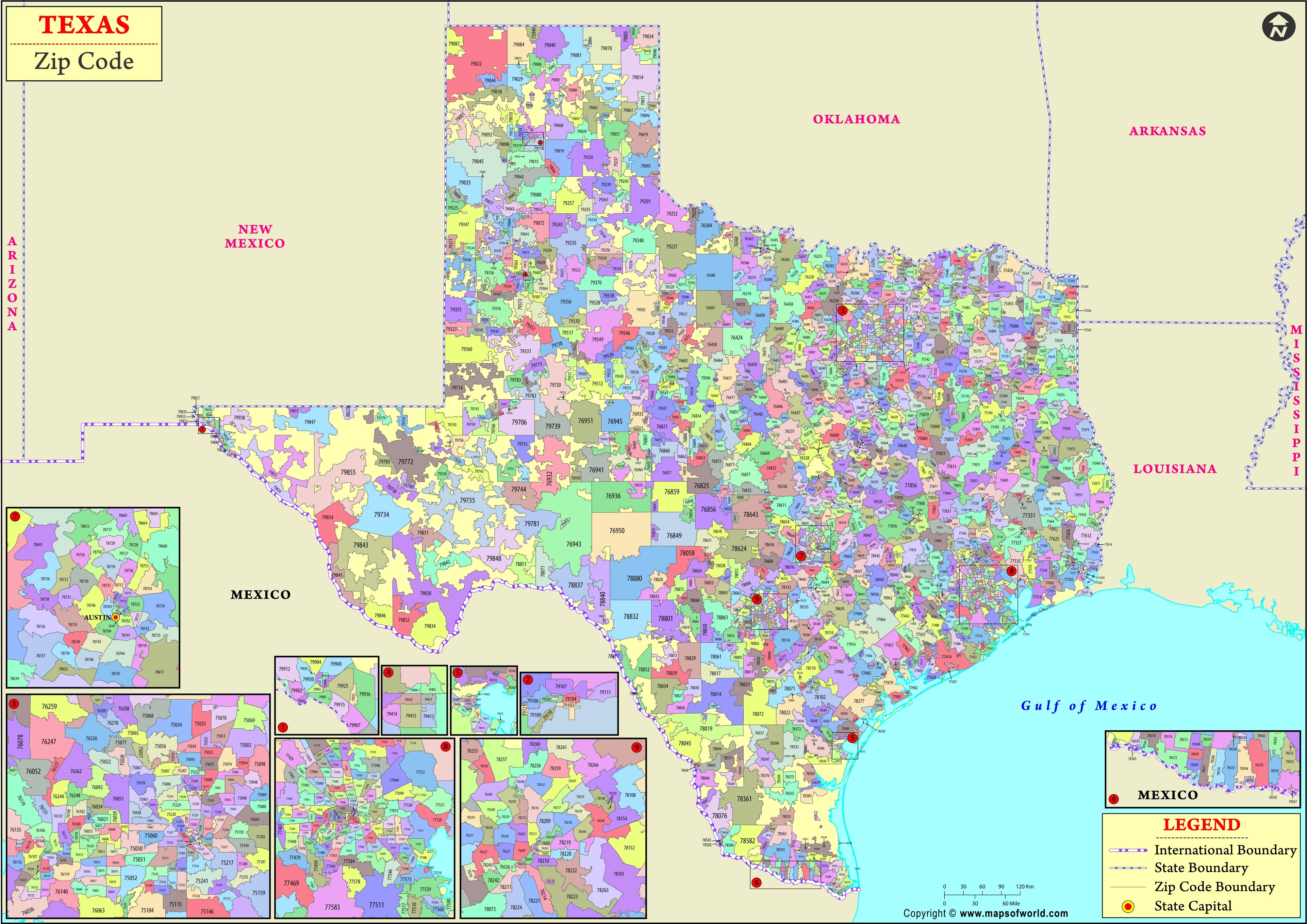 texas-zip-code-map-texas-postal-code