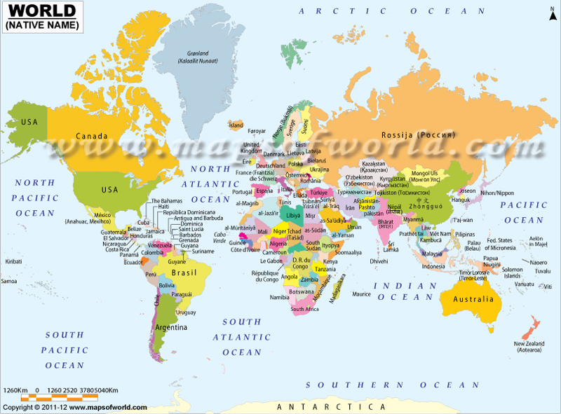 world map with countries names and capitals hd